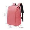 BUBM Mochila de Grande Capacidade Direta da Fábrica Cor Sólida Mochila de Estudante de Moda Mochila Simples Mochila de Estudante