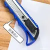 Cuchillo de entrega exprés cuchillo para desembalar cuchillo para aplicación de película cuchillo multiusos cuchillo para papel tapiz hoja soporte para cuchillos de acero inoxidable tamaño grande engrosado extra duro