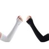 Manga de seda de hielo mejorada transfronteriza, manga de protección solar de verano para hombres y mujeres, guantes de conducción, protección de brazo, protección de codo, manga de hielo, venta al por mayor