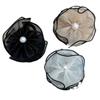Estilo Francês Estilo Chanel Flor de Organza Pérola Artificial Dupla Camada Rede Laço Grampo de Cabelo Presilha de Tubarão Acessórios Acessórios Mulheres
