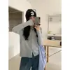 Cardigan de Punto de Seis Colores Estilo Coreano Azul Klein de Botones Sencillos Cuello Redondo 2026 Color Sólido Versátil para Mujer