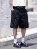 TRS Japonês Tendência Workwear 26SS Fio Duplo Lona Pérola B01 Lenhador Calça de Cinco Pontos Shorts Workwear Lavados e Desgastados Masculino