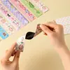 Bonita Regla Marcador Magnético para Estudiantes en la Temporada de Regreso a Clases, Regla Magnética de Dibujos Animados, Papelería de Aprendizaje para Niños DIY, Regalos al por Mayor