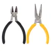 Fornecimento de Fábrica Conjunto de Alicates com Mola, Alicate de Bico Fino de 4,5 Polegadas, Alicate de Corte Diagonal, Mini Alicate de Corte Limpo, Kit de Ferramentas Manuais com 3 Peças