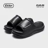 5.0 Chinelos Plataforma Aumentadores de Altura para Mulheres, Uso Externo de Verão, Moda para Casa, Banho, Eva Antiderrapante, Fundo Macio