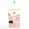 Nova Decoração de Sala de Estar Oito Bolsos Quarto Bolsa Pendurada Parede Criativa Tecido Bolsa de Armazenamento para Casa Pronta para Venda