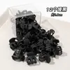 Pinza Negra Mini Flequillo Pinza de Garra Pequeña Estilo Princesa para Mujeres, Estilo de Alta Gama Modelo Nuevo 2026 Pasador Lateral Accesorio para el Cabello