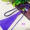 Pulsera redonda pequeña de borla de cuerda pulsera cuerda cuerda de bolsa de Jade Bashan Crystal áloe cordón de Jade cuerda de borla femenina venta al por mayor