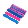 Fabricantes de herramientas para uñas suministran lima de uñas de virutas de madera desechable multicolor para manicura de uñas