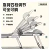 Cama Dobrável Multifuncional para Lazer ao Ar Livre Descanso de Escritório Sem Instalação Pode Sentar Pode Deitar Cama de Acampamento Cadeira de Cochilo Cama