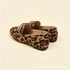Moda británica estampado de leopardo zapatos casuales de suela blanda para mujer 2025 mocasines zapatos casuales para mujer punta redonda zapatos planos otoño de mujer