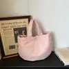 Bolsa Tote Simples da Moda 2026 Nova Grande Capacidade para o Dia a Dia Bolsa de Ombro Único Bolsa de Mão Versátil Cor Sólida Bolsa de Axila