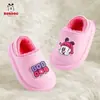 Zapatos de Algodón para Niños Babudou, Antideslizantes, Impermeables, Pantuflas de Invierno para Interiores de Bebé con Forro de Felpa para Niños y Niñas