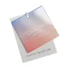 Etiquetas de Roupa Laminadas de Novo Estilo Cartão Branco Personalizado Etiquetas de Roupa com Película Brilhante Etiquetas de Roupa de Alto Padrão Feitas Sob Medida