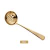Cuchara para sopa de acero inoxidable 304 Colador doméstico de mango largo Cuchara para olla caliente Colador engrosado Mini cuchara para sopa al por mayor