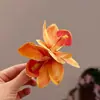 Pinzas para el Cabello de Flores Artificiales Inspiradas en la Atmósfera de Primavera y Verano, Hermosos Accesorios Laterales para el Cabello, Adornos para el Cabello para Fotos en la Costa, Pinzas de Alta Gama para el Cabello