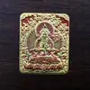 Colar com Pingente Thangka Embossado Wuye Raposa de Nove Caudas de Xizang Caixa Gawu Thangka Tridimensional Atacado