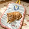 Alfombrilla impermeable de dibujos animados estilo Ins para mascotas, almohadilla refrescante de verano, cama para dormir en sofá para gatos, alfombrilla para cama de perro, alfombrilla universal para mascotas para todas las estaciones