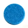 Alfombrilla de fieltro de colores Posavasos para taza de café Posavasos para té Máquina de aromaterapia Hebilla de mascarilla Colgante de collar con difusor Hoja de algodón Tela no tejida