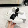 Zapatos Blancos Nuevos 2024 Marca V Suela Gruesa con Tachuelas Unisex Versátiles de Cordones Tenis Casuales Tenis con Bloques de Color