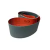 Cinta de lixa de alumina infinita 2100*50mm Moagem e polimento em aço inoxidável 12~1200# Resistente ao desgaste e à tração