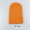 Gorro de lana de 50 g exterior europeo y americano jersey gorro de punto color sólido multicolor caramelo calentador transfronterizo disponible para el original