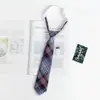 Jk Gravata Feminina Uniforme Estilo Japonês Estudante Estilo Preppy Uniforme Escolar Gravata de Formatura de Bacharel Gravata Borboleta Masculina Vinho
