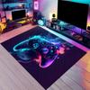 Tapete de Chão para Console de Jogos Americano Amazon Temu Transfronteiriço, Sala de E-sports, Sala de Estar, Sofá, Resistente a Manchas e Fácil de Cuidar
