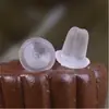 Protetores Auriculares de Silicone, Tampões Auriculares Cônicos de Plástico, Taches para Brincos, Ganchos Auriculares Anti-Queda, Tampões de Borracha, Acessórios da Moda para o Dia a Dia