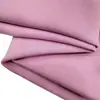 Tecido de Malha Elástico de Poliéster Dupla Face de 350g, Tecido Elástico Espessado de Tecelagem Simples Imitação de Brocado para Camisetas Esportivas e Roupas de Yoga