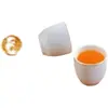 Taza de Cerámica Phnom Penh Blanco Puro Taza de Protección Ambiental Taza para Beber Taza de Té Simple para el Hogar Taza de Mano Copa de Vino