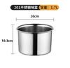 Suministro directo de fábrica olla para condimentos de acero inoxidable no magnético olla para condimentos engrosada engrosada engrosada con tapa olla para condimentos cilindro de aceite Tazón para huevos