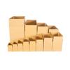Caja de cartón exprés de comercio electrónico al por mayor de fábrica de origen, caja de logística de entrega de embalaje de cartón extra duro engrosado en stock