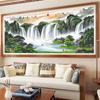 Fabricante de Punto de Cruz TikTok Kuaishou Xiaohongshu Venta al por Menor de una Pieza 2026 Modelo Nuevo Bordado con Hilo Alto Diseño Grandioso Sol Naciente