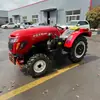 Tractor Personalizado Transfronterizo para Invernadero, Tractor de Bajo Perfil de 50-80 Caballos de Fuerza para Labranza Rotativa y Excavación en Invernaderos de Huertos