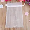 Bolsa para joyería bolsa de embalaje de hilo de nieve transparente bolsa de color sólido bolsa para dulces bolsa de organza venta al por mayor de fábrica