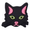 Bruja de Halloween Dibujo Animado PVC Accesorios para Zapatos con Agujeros Decoración de Zapatos DIY Accesorios Flor de Zapato Hebilla de Zapato para Jardín Desmontable