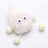 Lindo Broche de Bola de Carbón Bolsas Mochilas Accesorios de Decoración DIY Juguete de Peluche Bola de Pelo Personalizada Accesorios Estilo Ins