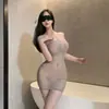 Lencería de entrepierna abierta Conjunto Pasión Medias Transparentes Tentación Sexy Body Ropa de Red Uniforme Tentación Etiquetado Transfronterizo