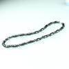 Collar de Terahertz Cadena de Suéter Magnética Set Pulsera de Piedra Negra Venta al por Mayor Amazon Pulsera de Terahertz Collar