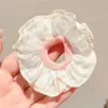 Elásticos de cabelo para rabo de cavalo alto infantil, elásticos coloridos que não danificam o cabelo, scrunchies de alta elasticidade para meninas e bebês