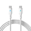 Cable de Datos con 5 Núcleos, Cable de Silicona Totalmente Compatible, Adecuado para iPhone, Huawei, Samsung, Apple Carga Rápida Cable de Carga PD