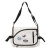 Bolso de Hombro Casual de Gran Capacidad Estilo Japonés y Coreano para Hombre, Nuevo Bolso Cruzado Transfronterizo, Bolso Versátil de Nicho Ins para Mujer