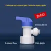Conector para purificador de água cotovelo reto de 2 vias válvula de esfera de 3 vias conexão rápida sem grampo conexões para tubos de água PE acessórios para osmose reversa