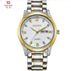 Reloj Original Impermeable No Mecánico para Hombre con Calendario Luminoso Reloj de Cuarzo Reloj de Regalo