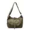 Bolso Tote de Gran Capacidad de Moda para Mujer Verano 2025 Nuevo Bolso de Hombro Casual Simple Bolso Cruzado de Lona para Viajes