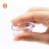 Protectores de Esquina de PVC Suave en Forma de L y Forma de Abanico para Puertas, Ventanas, Mesas, Mesas de Centro, Protectores de Esquina de Silicona, Bordes Transparentes Selladores para Muebles Anti-Colisión