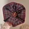 2026 Novo Estilo Estilo Floresta Elástico Alto Prendedor de Cabelo com Laço Preguiçoso, Corda de Cabelo para Rabo de Cavalo em Tecido de Renda para Mulheres