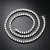 Pulsera de Tenis de Circonita Nueva Europea y Americana para Mujer Hip Hop Hombres Accesorios Más Vendidos Cadena para Suéter Joyería Transfronteriza