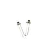 Cuentas Indicadoras Borde Grande Transparente Sombrero de Paja Diodo Emisor de Luz LED F3 Sombrero de Paja Cuentas de Lámpara de Luz Blanca Enchufe Directo LED